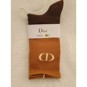 Women's Dior Brown & Orange Hosiery & Socks medium 7-10